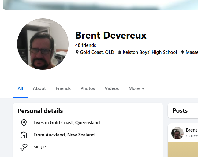 Brent Devereux comment