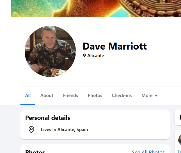 Dave Marriott comment