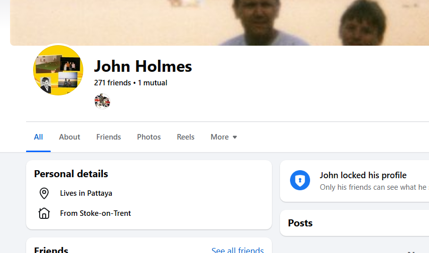 John Holmes comment