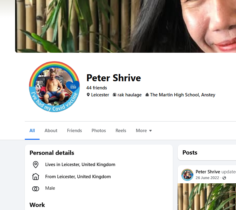 Peter Shrive comment